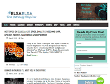 Tablet Screenshot of elsaelsa.com